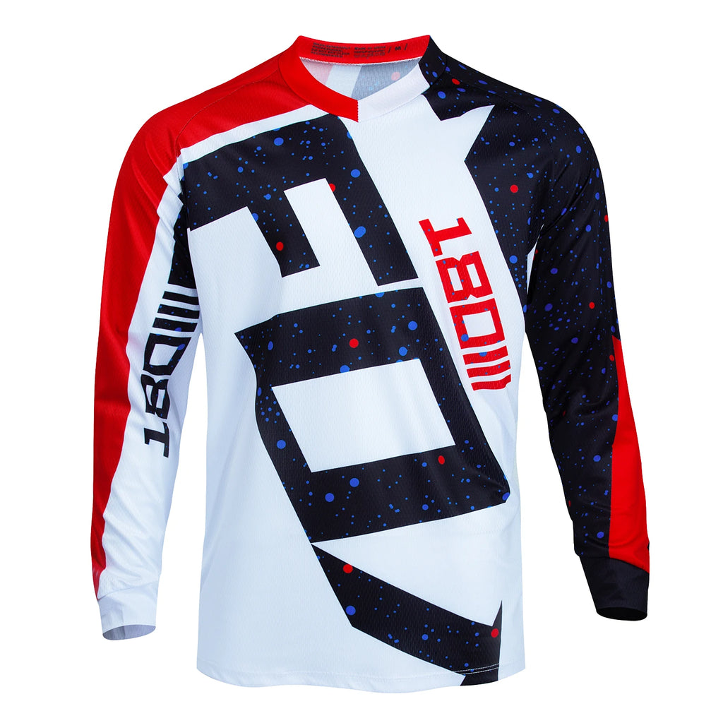 Outdoor Ride Sports Men's T Shirt Quick Dry Comfortable Top Fashion Motorcycle Clothing Autumn Casual O-neck Long Sleeve T-shirt