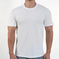 Mens Slim Fit Sports Short Sleeve T-shirt European and American Summer Fashion O-neck Quick-drying Elastic Gym Fitness T Shirt