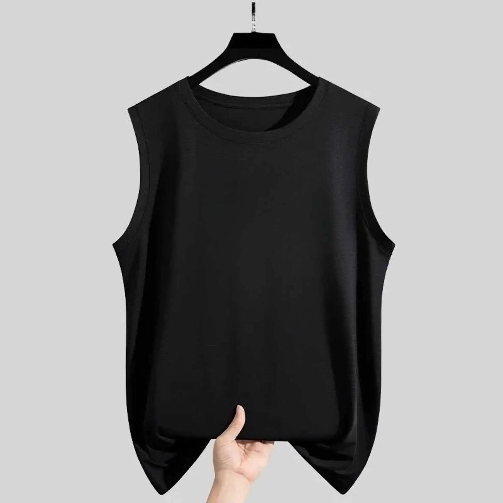 Men's Tank Top Sets 2026 Summer Thin Quick Dry running Breathable beach men's tracksuit oversize seaside crewneck  Tracksuit men