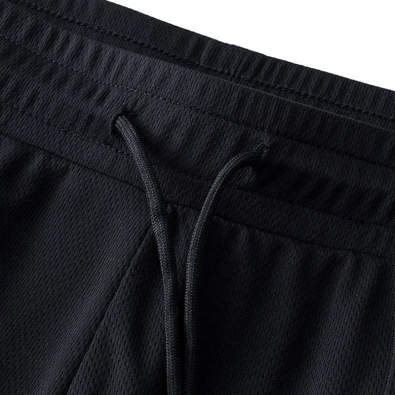 2026 Summer Men's Casual Basketball Set Two Piece Breathable Short Sleeve T-Shirt and Jogging Shorts Street Sportswear Thin
