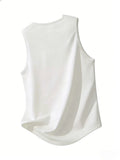 Outdoor loose sports vest for men, made of breathable and quick-drying fabric for summer.